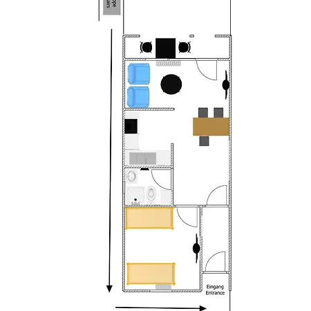 Am Knoten A10 Klima, Grill, Terrasse, Arbeitsbereich Workation Ww-knoten Reiheneckhaus Сasa de vacaciones *